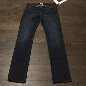 NWT Hudson Ginny Straight Jeans 28 -